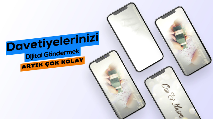 özel günleriniz için dijital davetiye hazırlayabilirim