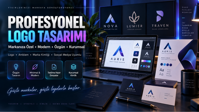 özgün alternatifli logo tasarımları oluşturabilirim