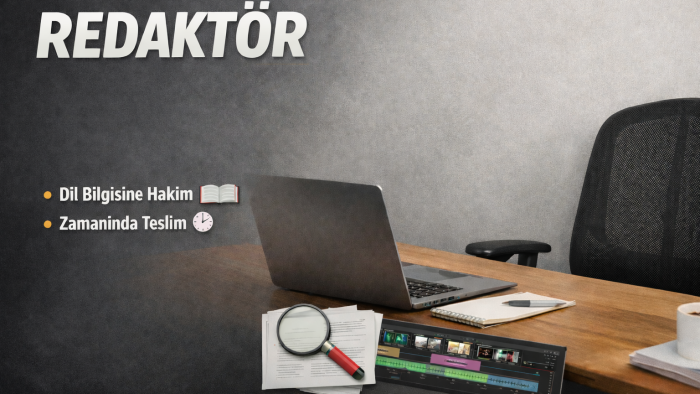 metinlerinizi profesyonel şekilde redakte ederim