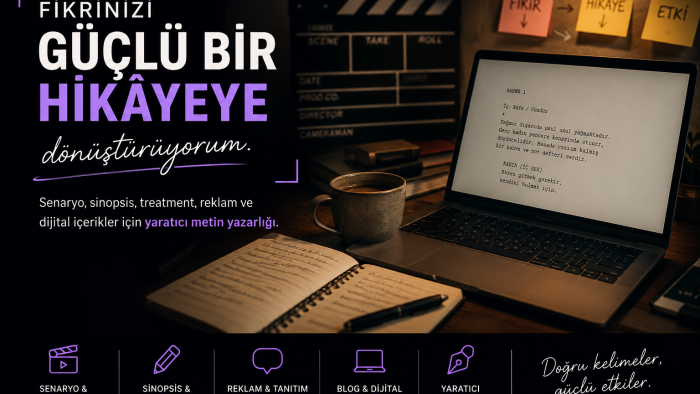 özgün içeriklerle metinler yazarım