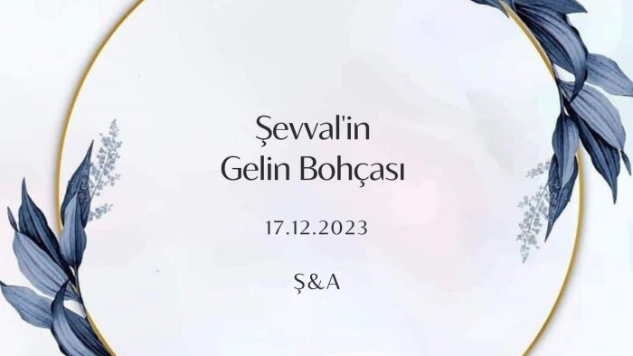 isteğiniz üzerine davetiye oluşturabilirim