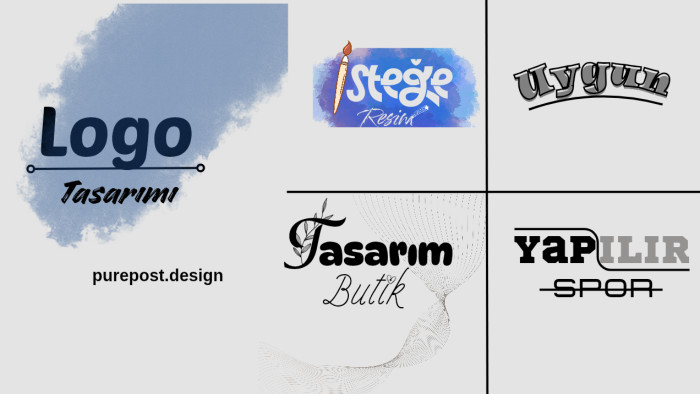 markanıza özel sade, modern ve minimalist logo tasarlarım