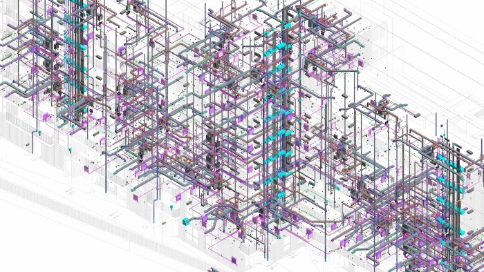 mekanik tesisat tasarımı ve bim modelleme yaparım
