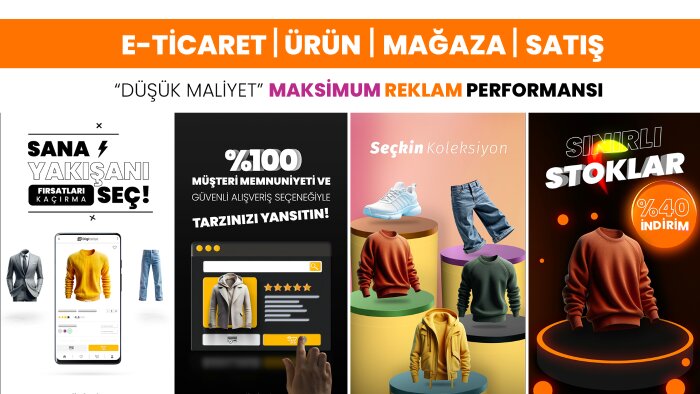 e-ticaret mağazaları için ürün ve satış reklamı yapabilirim