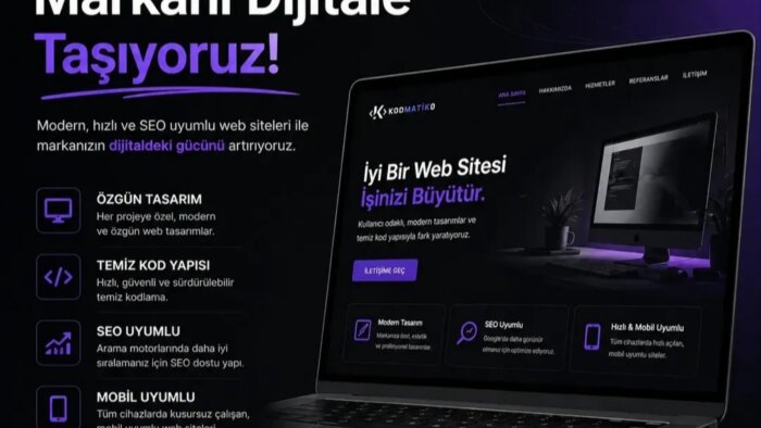 modern bir site yapabilirim