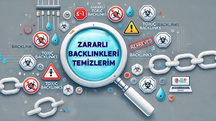 sitenizin toxic zararlı backlinklerini temizlerim