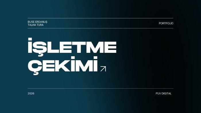 işletmelere profesyonel çekim yapıyorum