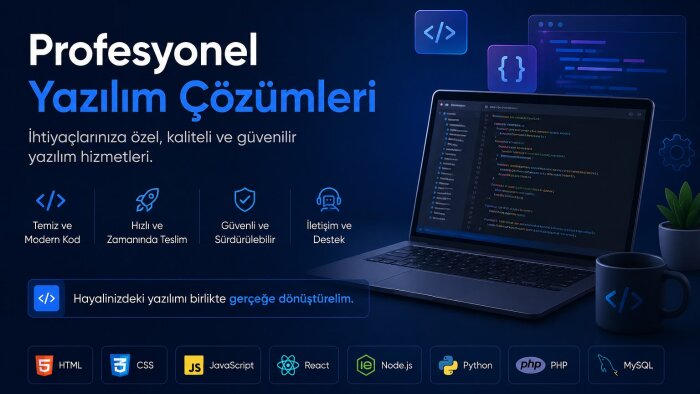 kaliteli, hızlı ve responsive web siteleri yapıyorum
