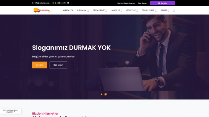 kurumsal web sitenizi yaparım