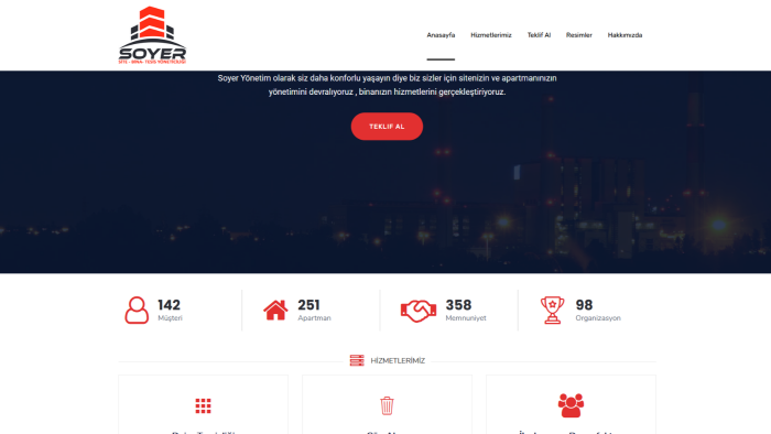 sizin için bir websitesi yapabilirim