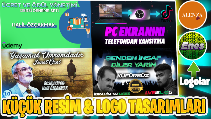 profesyonel kapak fotoğrafı tasarımı ve logo tasarlarım