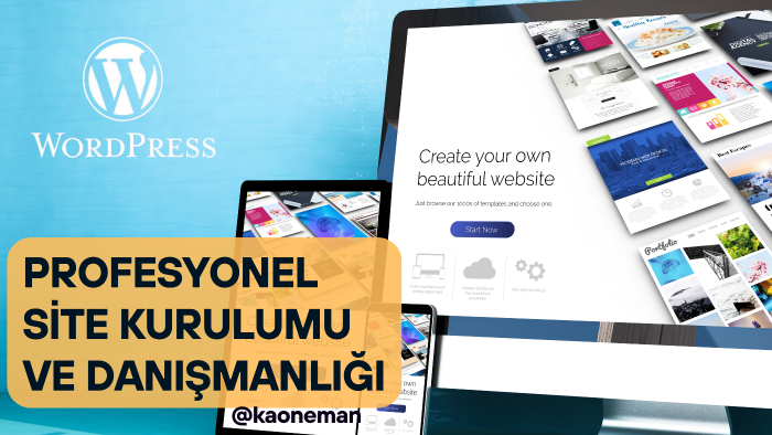 wordpress ile kurulum yapabilirim