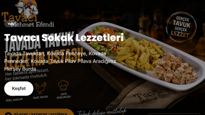  restoranınıza QR menülü, entegrasyonlu web sitesi yaparım