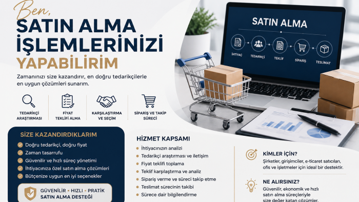 satın alma işlemlerinizi yapabilirim
