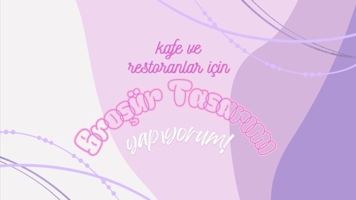kafe ve lokantalar için etkileyici broşürler tasarlıyorum
