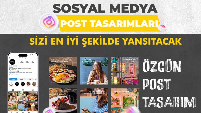 sosyal medyanız için en iyi postları tasarlayabilirim