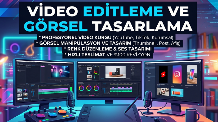 video tasarlar ve kurgularım