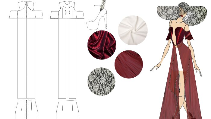 moda tasarım paftları hazırlıyorum