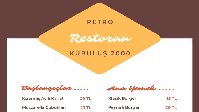 fiyat listenizi yapabilirim