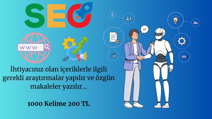 seo uyumlu ve semantik özellikli makaleler  yazabilirim