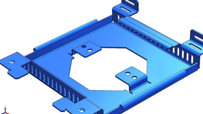 solidworks model, açılım ve büküm çizimi yapmaktayım