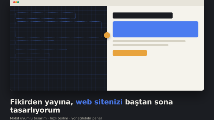 profesyonel web sitesi tasarımı yapabilirim