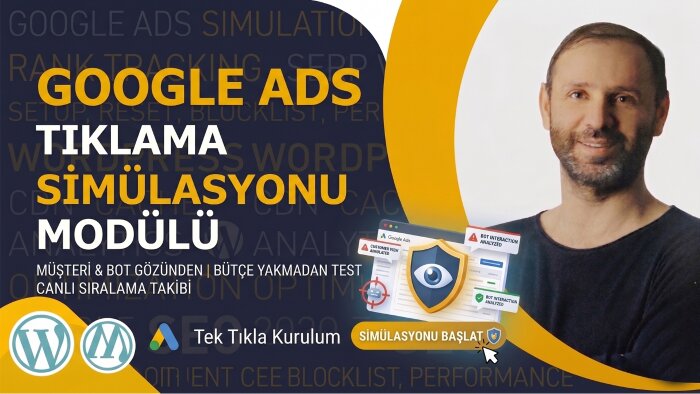 google Ads click similation modülü geliştirebilirim