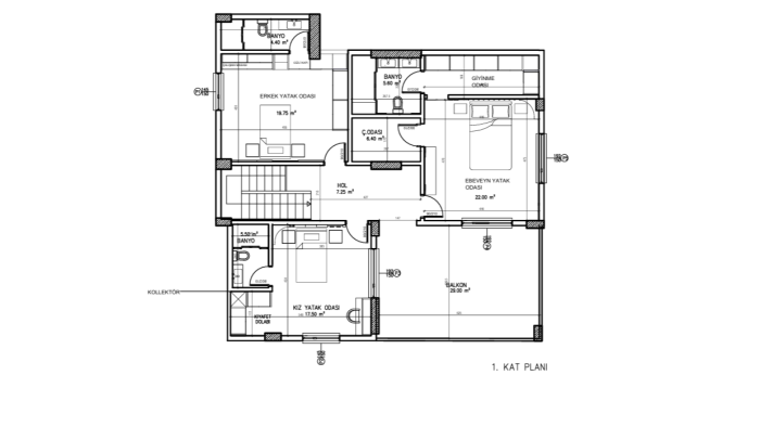  AutoCAD kullanarak 2D teknik çizimler yapıyorum