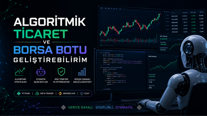 MetaTrader 5 için özel MQL5 algoritması geliştirebilirim