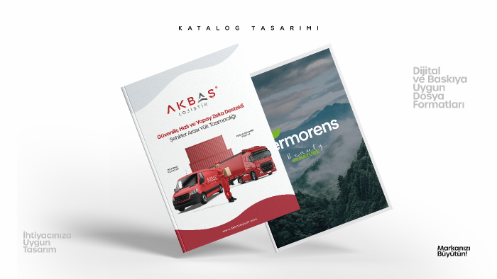 sizler için katalog tasarımı hazırlayabilirim