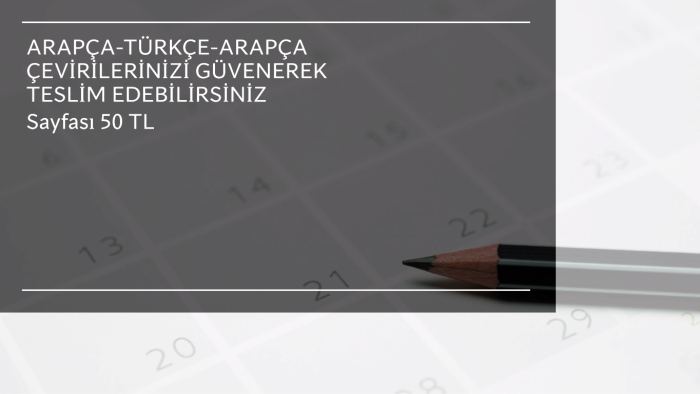 çok iyi seviyede Arapça-Türkçe-Arapça çeviri yapabilirim