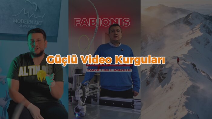 etkileyici ve güçlü video kurguları oluşturabilirim