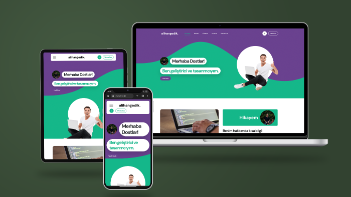 bireysel veya kurumsal web siteler hazırlarım