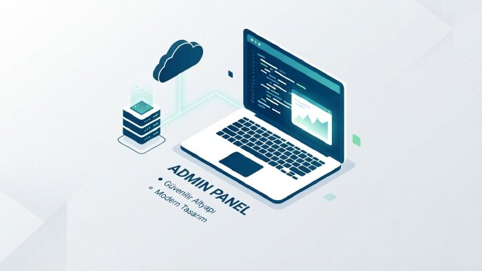 işinize özel modern ve güvenli admin panel geliştiririm