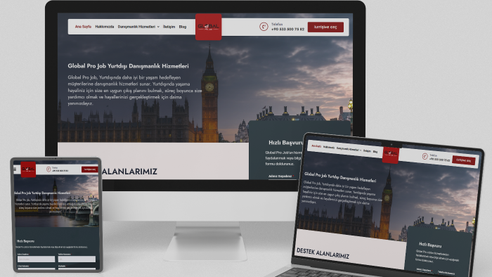 sizin için profesyonel web sitesi hazırlayabilirim