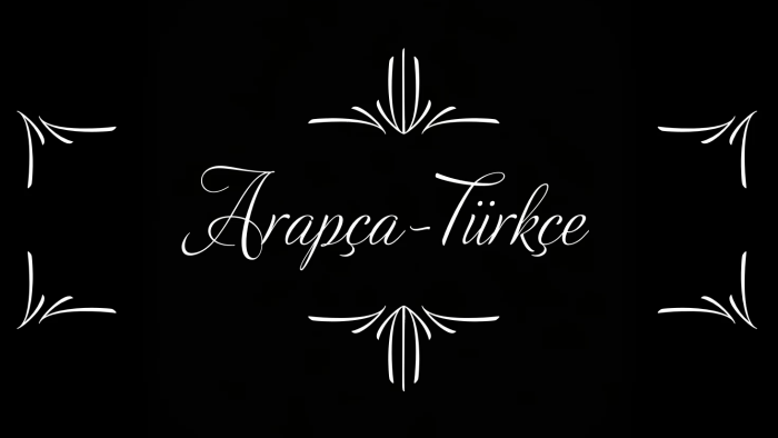 anadilim gibi olan Arapçada her türlü çeviri ve işi yaparım