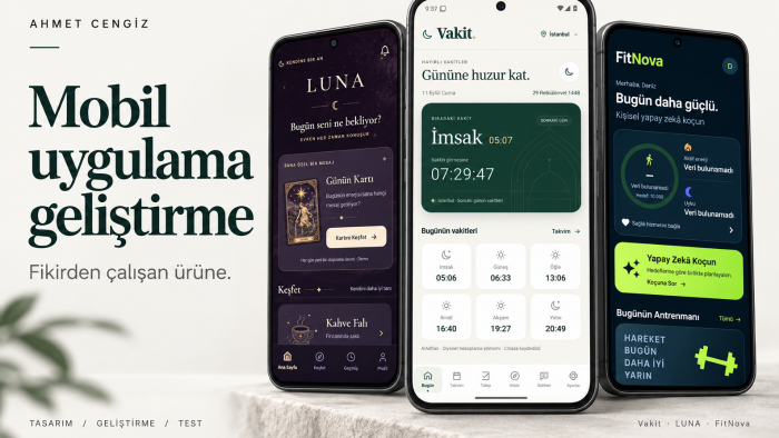 mobil uygulama yaparım