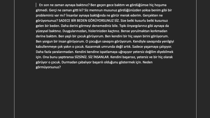 yaratıcı yazarlık yapıyorum
