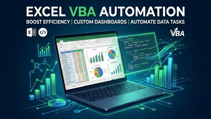 Excel işlerinizi makro (VBA) ile otomatikleştiririm