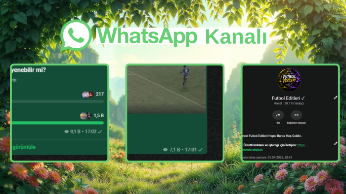 whatsapp'ta 20k takipçili kanalıma reklam alıyorum