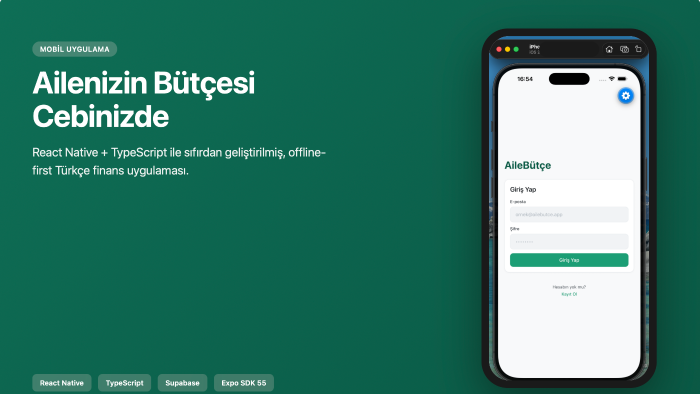 fikrini sıfırdan mobil uygulama haline getiririm