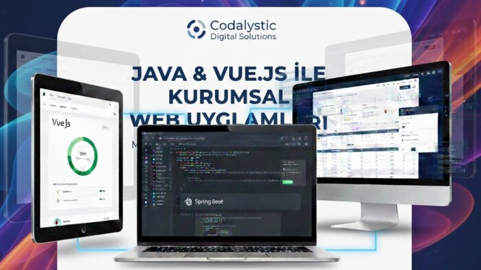 Java ve Vue altyapısıyla profesyonel web sitenizi hazırlarım
