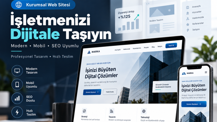 kurumsal web sitesi işletmeniz için kurumsal site yaparım