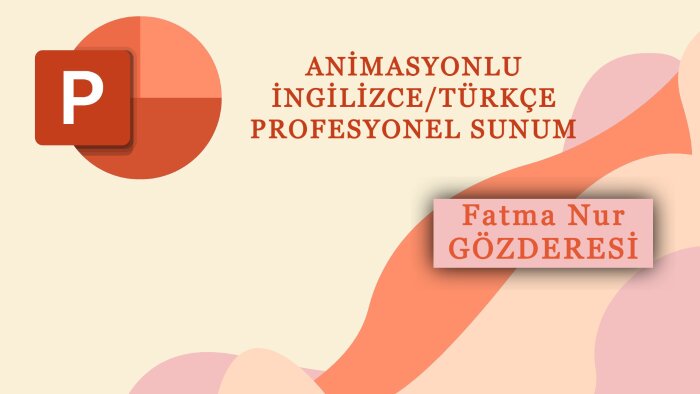 powerpoint sunumlarınızı hazırlayabilirim