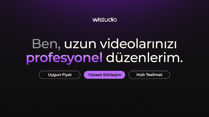sizin için uzun videolarınızı düzenleyebilirim