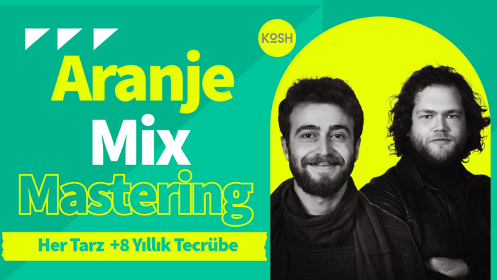 şarkılarınıza prodüksiyon ve mix mastering yaparım