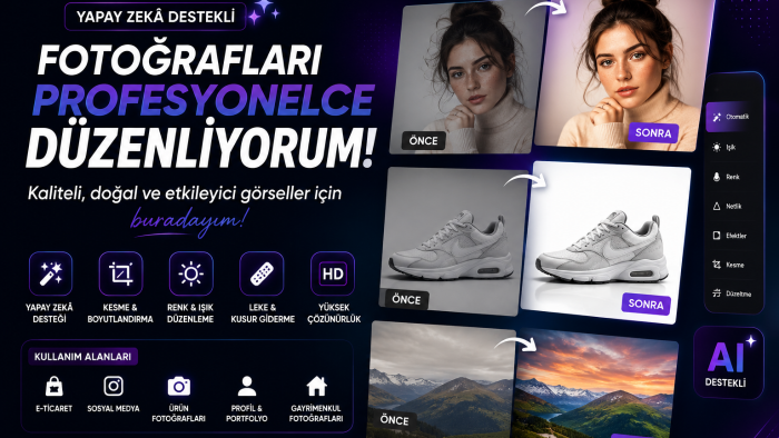yapay zeka ile fotoğraflarınızı düzenleyebilirim