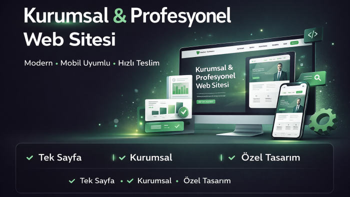 işletmenize özel profesyonel web sitesi yaparım