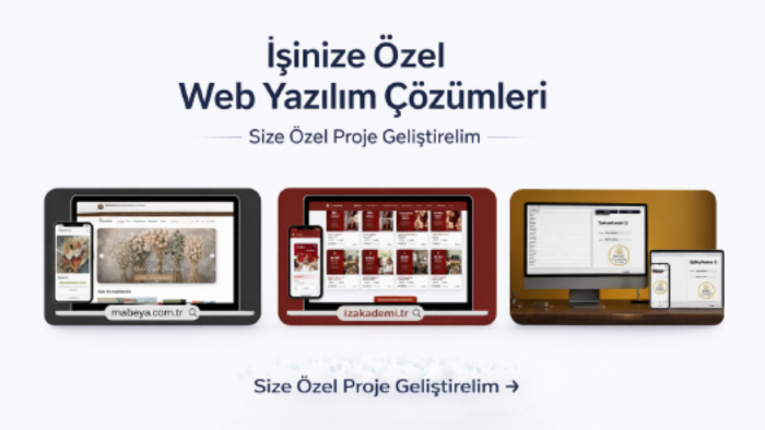 modern web yazılım geliştiririm