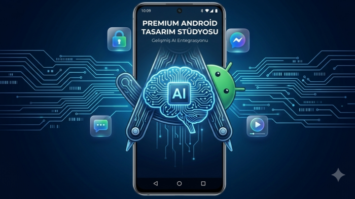 yapay zeka entegrasyonlu mobil uygulama geliştiriyorum